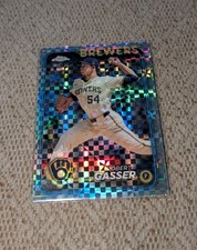 2024 ROBERT GASSER TOPPS CHROME UPDATE XFRACTOR RC #USC50 (BREWERS)