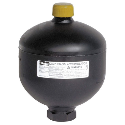 #ad PARKER AD075B25T9A1 Diaphragm Accumulator45 cu in2600 psi 6NZK3 $624.20