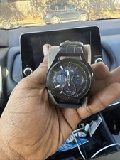 Bulova Lunar Pilot 262kHz Chronograph Black Case – Apollo Moon Watch – Excellent