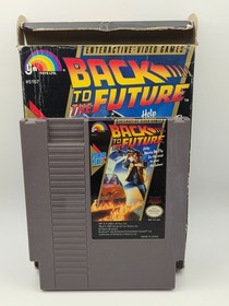 Back to the Future (NES, 1989) Box, Foam, Sleeve and Game - Tested/Works