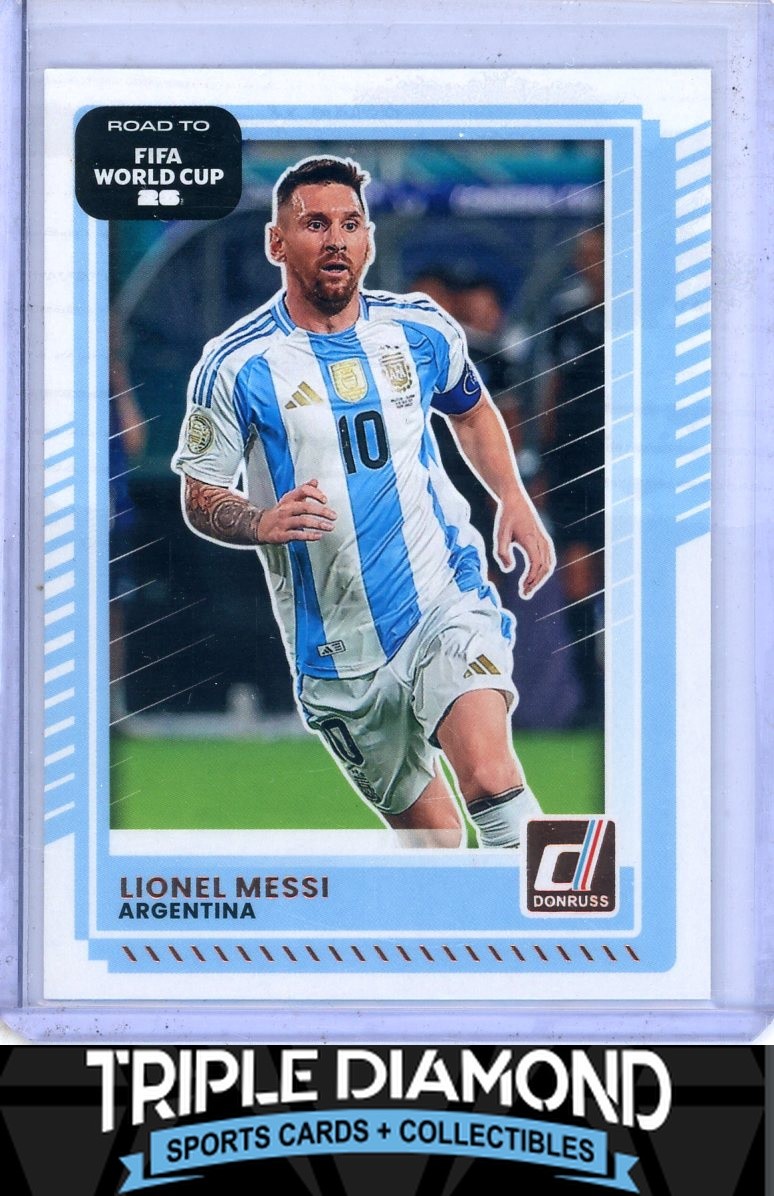 2025-26 Panini Donruss Road To World Cup Lionel Messi Argentina F217