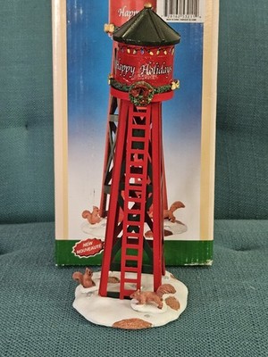 Lemax Coventry Cove Village WATER TOWER Table Accent In Box