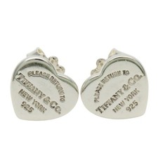 USATO TIFFANY&Co. Orecchini Pierce Return to heart tag Silver925 2,1 g Silver...