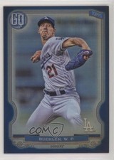 2020 Gypsy Queen Box Topper Chrome Indigo Refractor /150 Walker Buehler #158 y4l