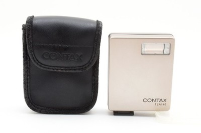 [ Top MINT w/ Case ] Contax TLA140 Shoe Mount Flash w/ Case For G1 G2 From JAPAN