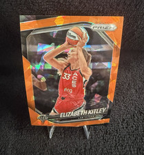 Panini Prizm WNBA 2025 Elizabeth Kitley Las Vegas Aces #41 Orange Ice Prizm