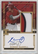 2024 Panini Impeccable Holo Gold 8/10 Robert Hassell III #EPJ-RH Auto 0r4