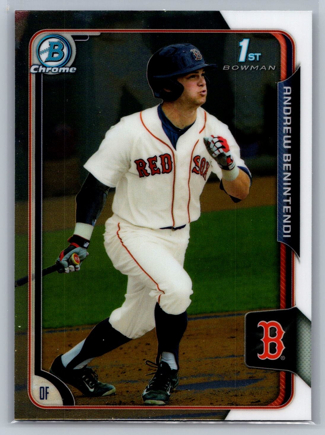 2015 Bowman Draft #182 Andrew Benintendi Chrome *RS