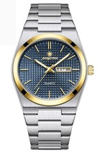 POEDAGAR Orologio Uomo Moda Impermeabile Quarzo Orologio Luminoso Acciaio Inox Classico