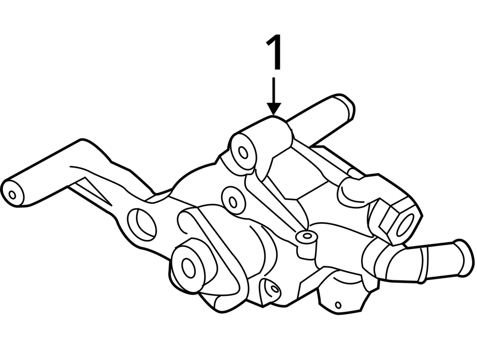 Bomba de dirección asistida compatible con BMW M6 2032395 12-19 Foto 4 de 4