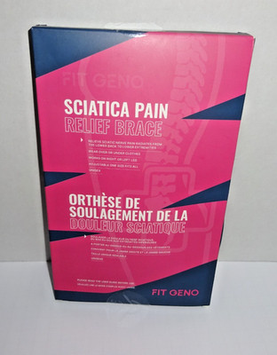 Fit Geno ReActive  Sciatica Pain Relief Brace Right/ Left Leg One Size Fits