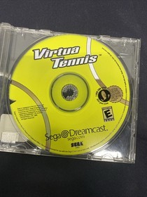 Virtua Tennis (Sega Dreamcast, 2000) Authentic, no manual. (3b)