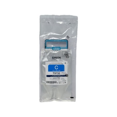 Original Patrone T9732 Cyan C13T973200 für Epson WorkForce Pro WF-C869, 2025