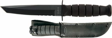 KABAR 1255 Short Tanto Combo Edge Fighting, Tactical, Combat, Military Knife