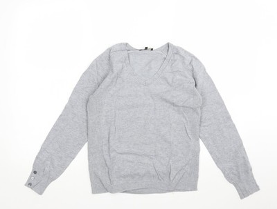 Matalan Damen Pullover Pulli grau Größe 12