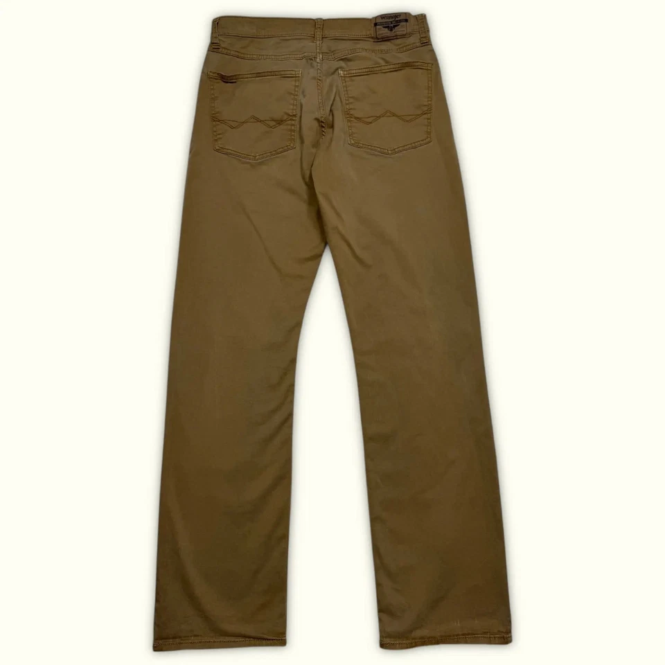 wrangler Vaqueros W30/L30 Marrón Excelente Hombres (s247) - Imagen 2 de 4