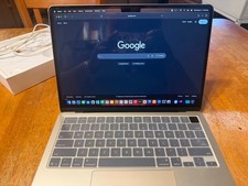 2025 Apple MacBook Air 13-inch M4 Chip 16GB RAM 256GB SSD Starlight MW0Y3LL/A