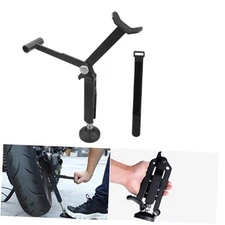 Motorcycle Rear and Front Wheel Lift Stand Trail Stand Easy Portable Wheel 