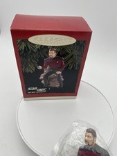 Hallmark Christmas Ornament Star Trek TNG - Commander Riker 1996, 15012377965