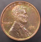 1919  LINCOLN CENT FRESH FROM ORIGINAL COLLECTION | TONED | LOT BB-450