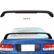 Rear Trunk Spoiler Wing Wled Brake Light For 96-10 Honda Civic 2dr Rear Trunk Spoiler Wing Wled Brake Light For 96-10 Honda Civic 2dr