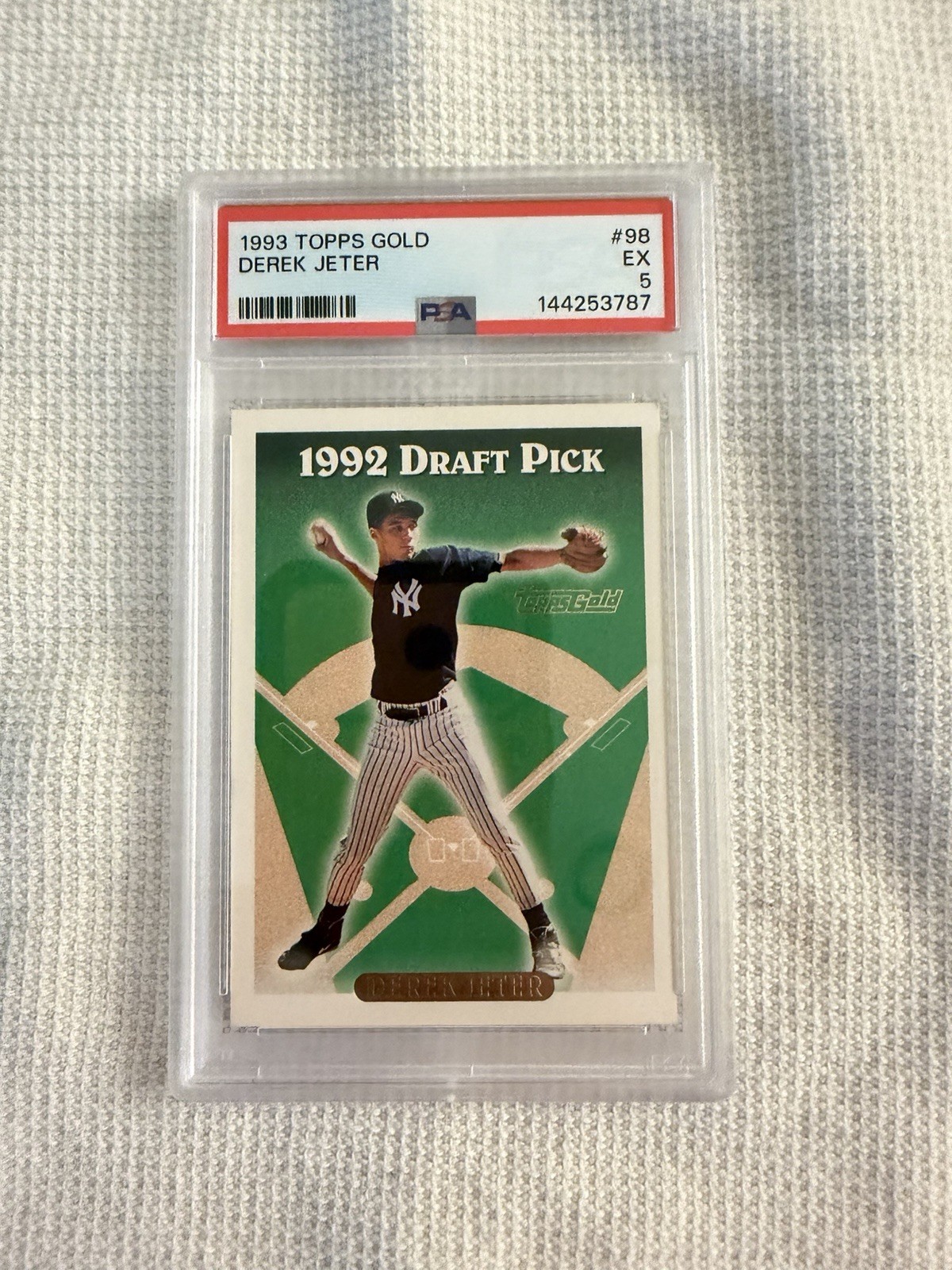 1993 Topps - Derek Jeter #98 Gold (RC)
