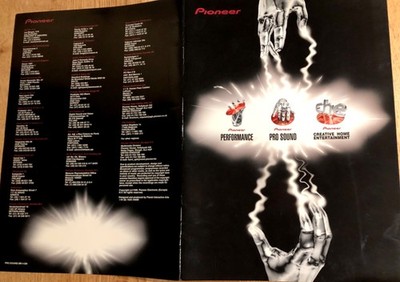 Pioneer - DJ PRO SOUND 1998 PRODUCT RANGE 24 Seiten Broschüre.CDJ-500/S/II ltd