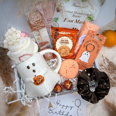 BOO BASKET FOR HER | GEBURTSTAGSKORB | Herbst SELF CARE | Verwöhnbox Damen Set