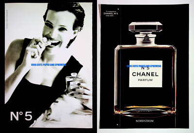 Chanel N°5 No 5 Perfume 1995 Trade Print Magazine Ad Poster ADVERT