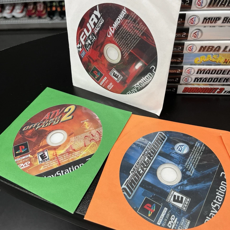 Lote de 17 juegos PS2 Madden, FIFA, GTA, Call Of Duty 2 Big Red One usados y funcionan Foto 2 de 4