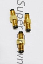 Juego de 3 o 6 válvulas de retención dosificadoras de aceite lubricante conector en línea de 4 mm PSS 1 Showa 2