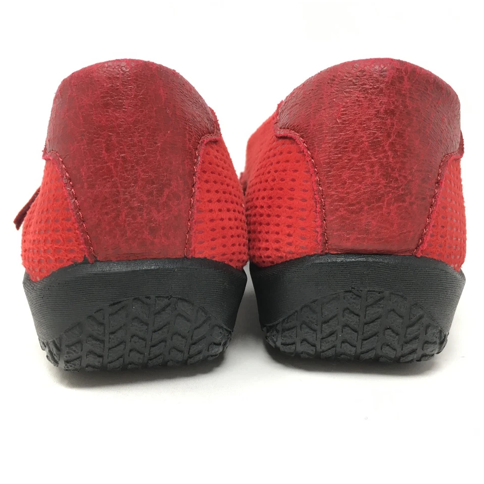 Мокасины женские Arcopedico L18 Mary Jane размер 8-8,5 США 39 ЕС красные регулируемые - Изображение 3 из 4
