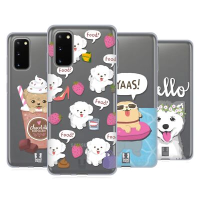 HEAD CASE DESIGNS KLEINE WELPEN SOFT GEL HANDYHÜLLE FÜR SAMSUNG HANDYS 1
