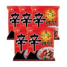 Nongshim Shin Ramyun 120g Ramen Spicy Hot Noodle Soup 5 Pcs Expeditedship