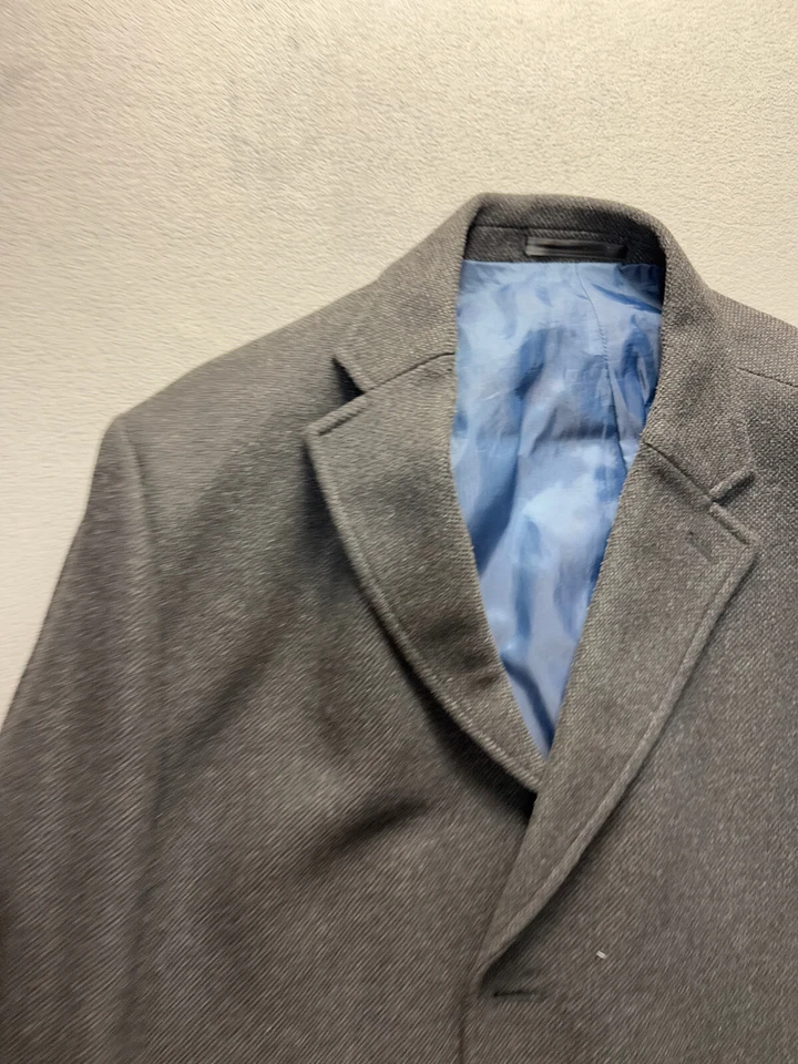 Marks and Spencer Tailoring Wool Blend Gray Coat mens size XXL - Image 2 of 4