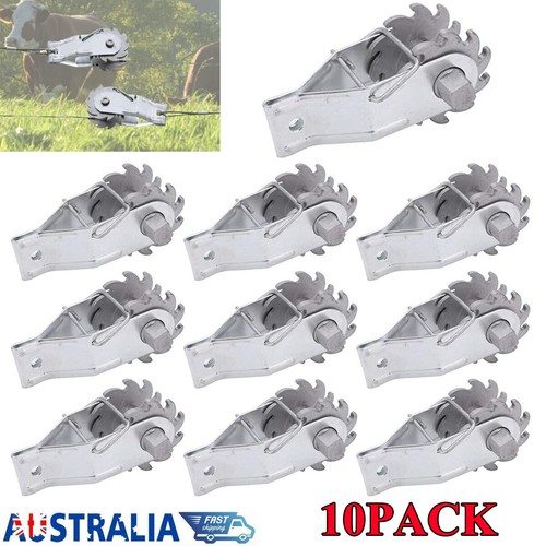 10 X Inline Ratchet Wire Strainer Tensioner Rope Fencing For Electric ...