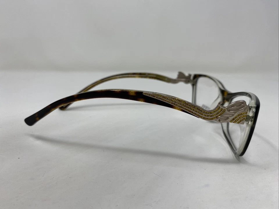 Marco de anteojos Guess GU 2246 TOCLR 53-15-135 Tortuga transparente borde completo VH58 Foto 4 de 4