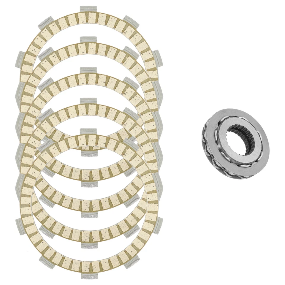 Clutch Plates & Hub One Way Bearing for Yamaha Moto-4 225 YFM225 1986-1988 - Image 4 of 4