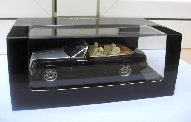 Rolls Royce Phantom Drophead 07 Minichamps 436134730 MIB 1:43 bugatti jaguar - Imagen 2 de 4
