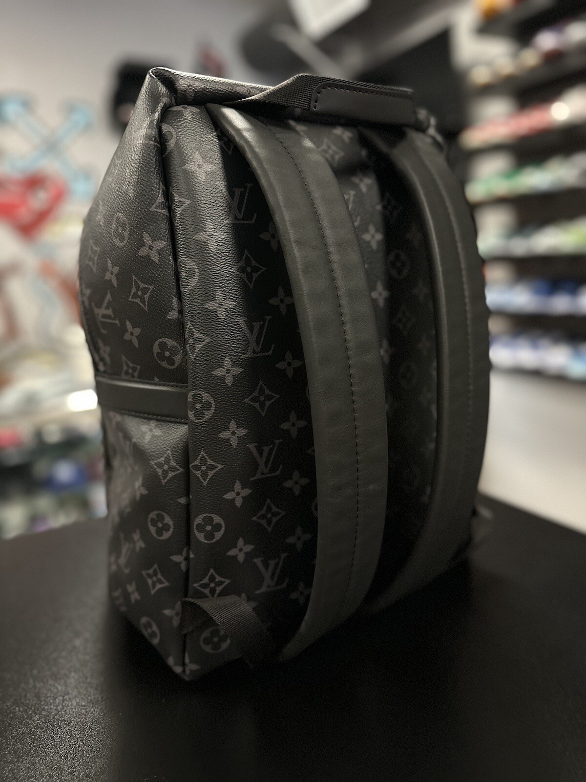 Louis Vuitton Monogram Eclipse Backpack 100% Auth… - image 6