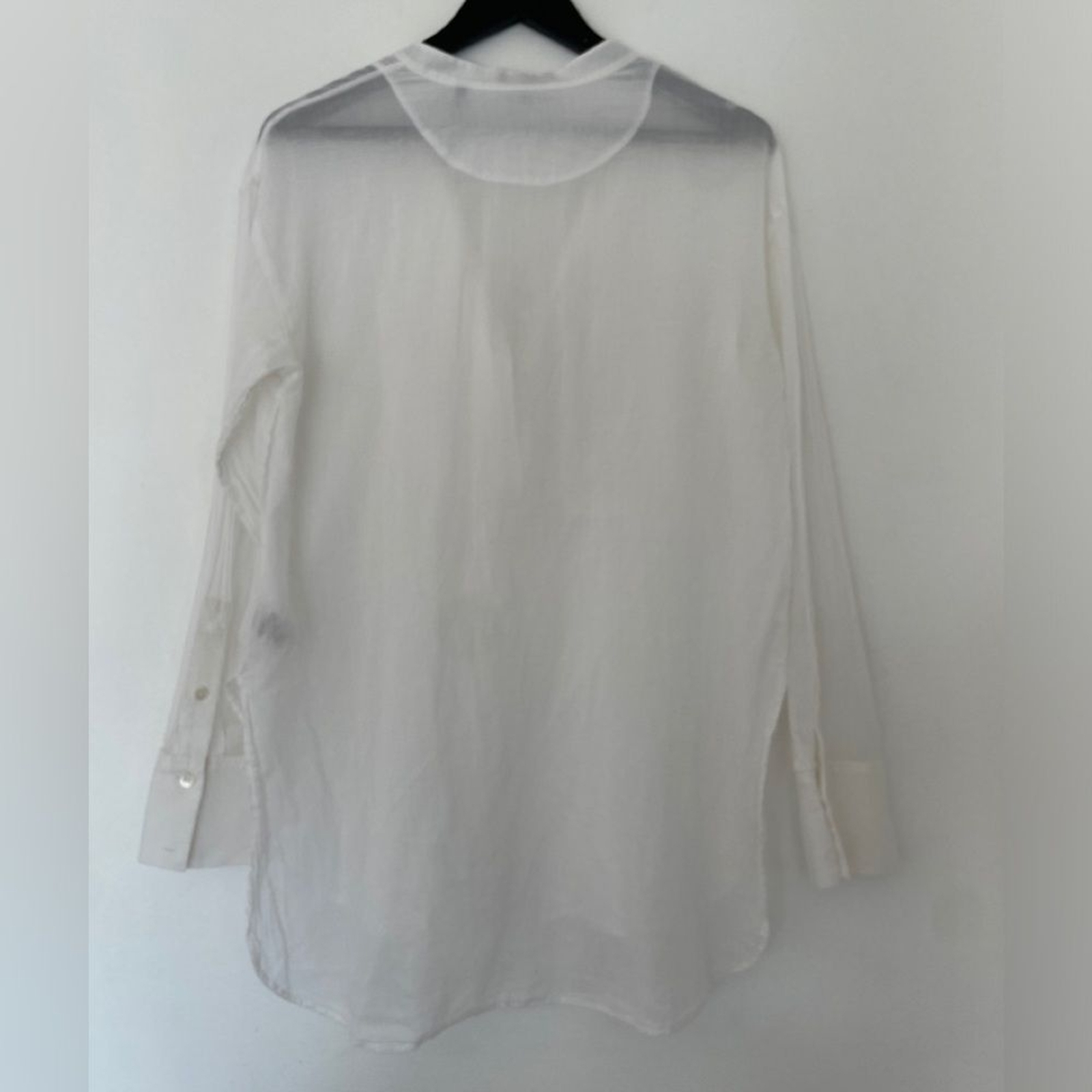 Theory 100% Cotton Modern Bib Button Down in Summ… - image 4