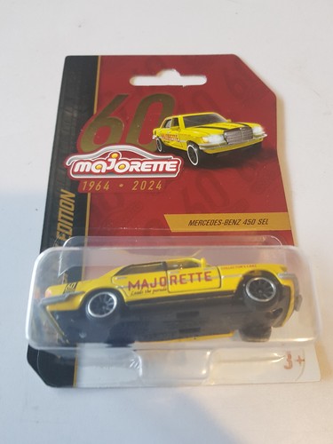Majorette: Mercedes 450 SEL gelb OVP