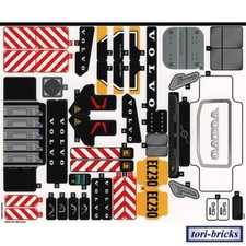 Lego Technik Aufkleber zum 42175 Volvo FMX LKW mit EC230 Raupenbagger »NEU«