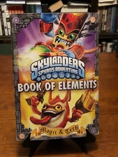 SKYLANDERS SPRYRO'S ADVENTURE: Book of Elements - Magic & Tech (VG CONDITION)