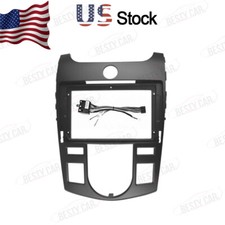 9car Radio Stereo Frame Panel Fascia Wharness For Kia Forte Cerato 200813