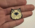 Dog Breed Enamel Metal Pin Himalayan Cat Pet Persian Birman Lapel Pin Brooch