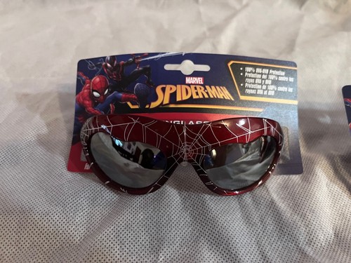 Marvel Spiderman Kids Sunglasses.. New 100% UVB-UVA - Picture 2 of 7