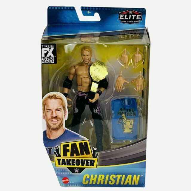 Mattel Wwe Elite Collection Christian Fan Takeover Amazon Action Figure For Sale Online Ebay