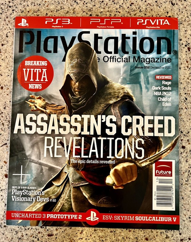 PlayStation The Off Magazine Dec 2011 Assassin’s Creed, Uncharted & LBP Poster