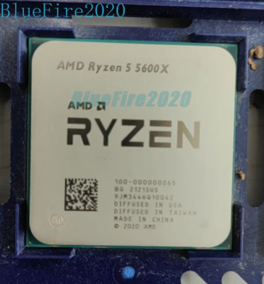 AMD Ryzen 5 5600X Socket AM4 CPU Processor 3.7GHz 6-Core 12T 65W